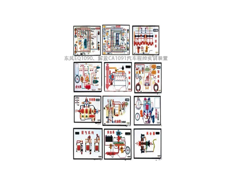 東風EQ1090、解放CA1091汽車程控實訓裝置